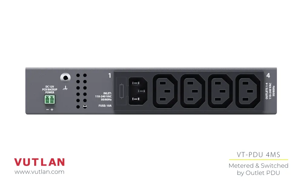 VT-PDU 4MS PDU с переключением и измерением по розетке - фото 13