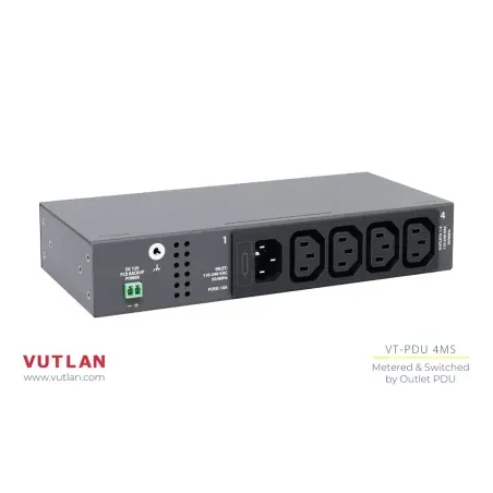 VT-PDU 4MS PDU с переключением и измерением по розетке