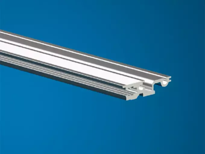 Горизонтальная рейка EASY V 1, с двойным винтовым креплением спереди