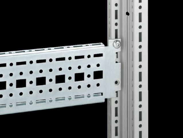 Перфорированный профиль TS с монтажным фланцем, 17 x 73 мм