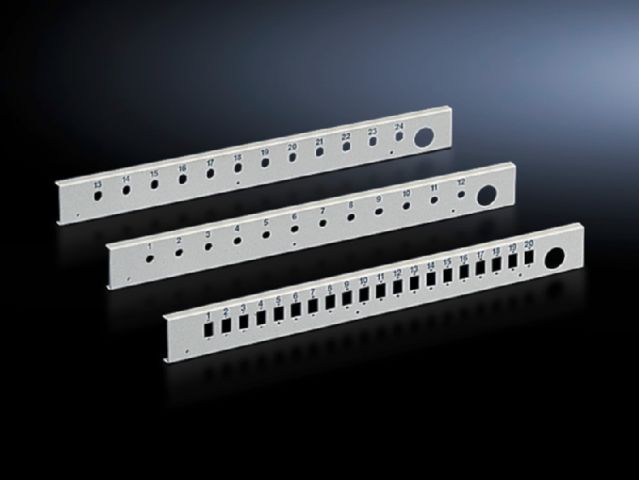Patch panel for fibre-optic splicing box, lockable