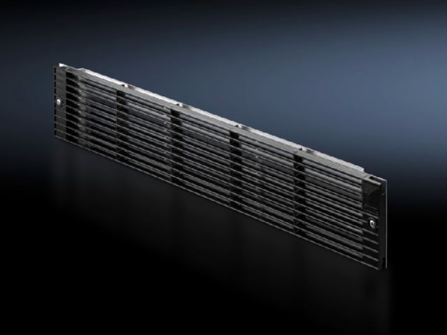 Передняя выпускная решетка 2 U для тангенциальных вентиляторов