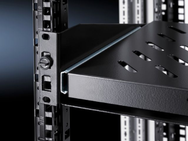 Приборная полка, выдвижная, 2 U для одной монтажной планки 482,6 мм (19") - фото 4