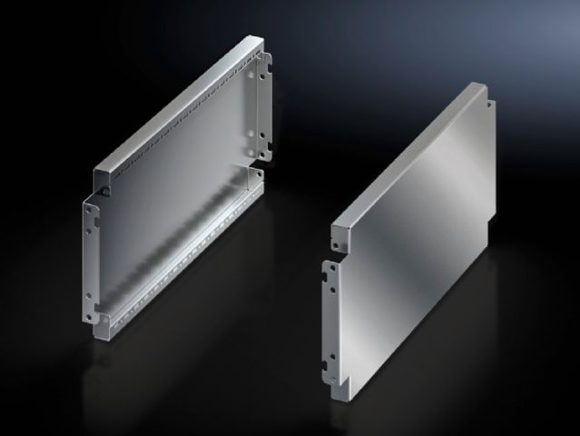 Панели цоколя, боковые, 200 мм, нержавеющая сталь для системы цоколь VX