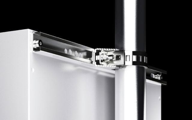 Зажим для опоры для пластиковых корпусов AX, KX, AX, настенных шкафов AX IT, CS - фото 3