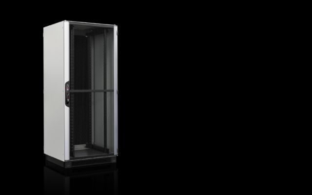 Сетевая/серверная стойка VX IT с вентилируемыми дверцами, предварительно сконфигурированная, с монтажными уголками 482,6 мм (19 дюймов), стандартная