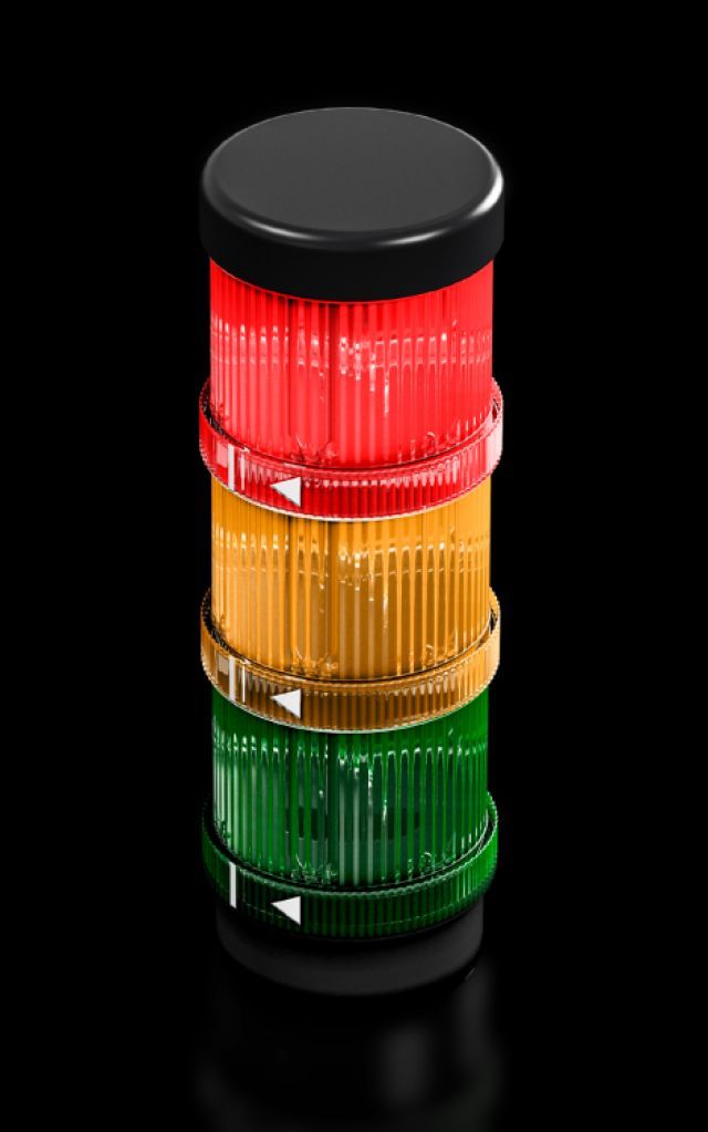 Сигнальная стойка, 3-ходовой светодиод