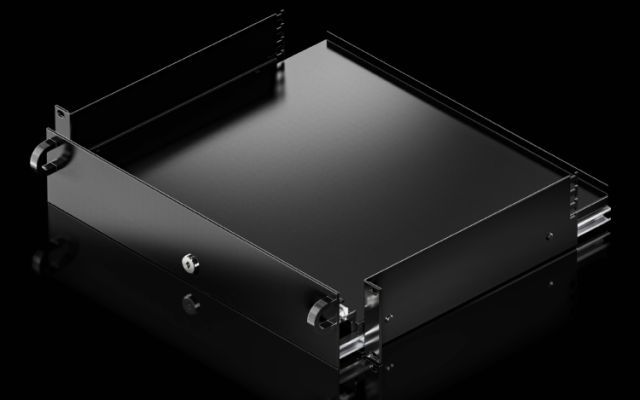 Выдвижной ящик для клавиатуры 2 U для одной монтажной планки высотой 482,6 мм (19"). - фото 3