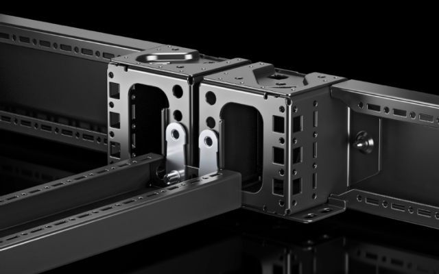 Угловые элементы цоколя с декоративными панелями цоколя спереди и сзади для системы цоколя VX, листовая сталь - фото 4