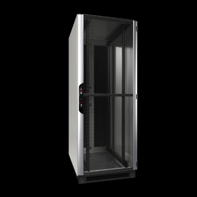Сетевая/серверная стойка VX IT с вентилируемыми дверцами, предварительно сконфигурированная, с монтажными уголками 482,6 мм (19 дюймов), стандартная - фото 2