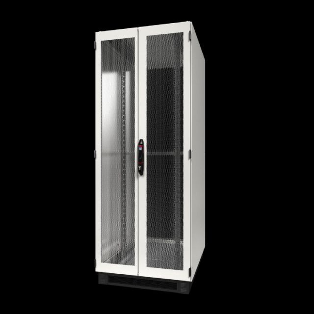 Сетевая/серверная стойка VX IT с вентилируемыми дверцами, предварительно сконфигурированная, с монтажными уголками 482,6 мм (19 дюймов), стандартная - фото 3