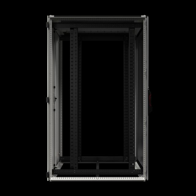 Сетевая/серверная стойка VX IT с остекленной дверью, с монтажными углами 482,6 мм (19"), динамическая - фото 3