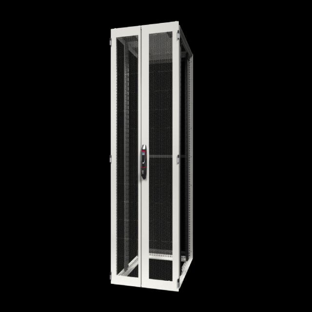 Сетевая/серверная стойка VX IT с вентилируемыми дверцами, с монтажными уголками 482,6 мм (19 дюймов), стандартная - фото 4