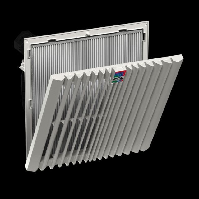 Вентилятор с фильтром синего цвета e+ - фото 5