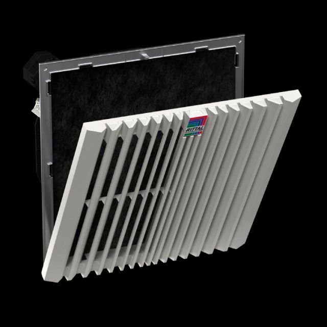 Синий вентилятор с фильтром e+ ЭМС - фото 5