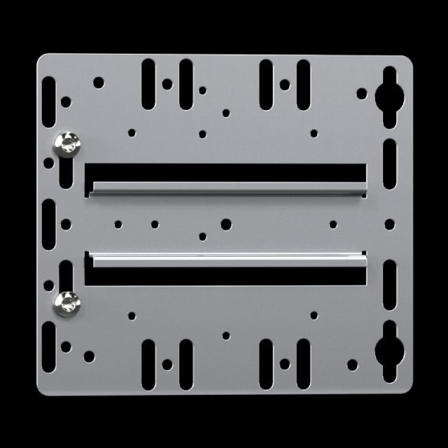 Монтажная пластина со встроенной DIN-рейкой - фото 6