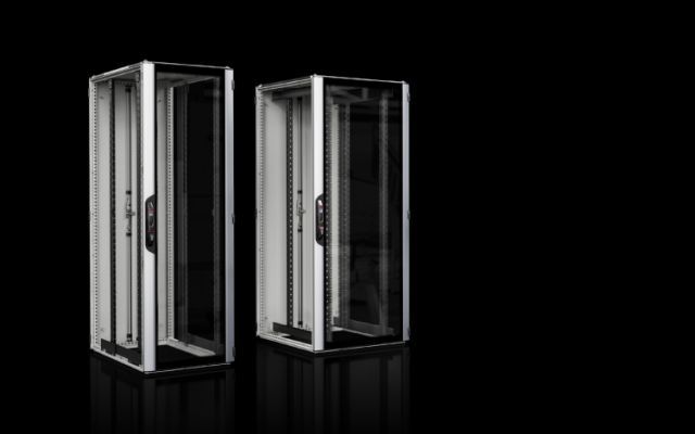 Сетевая/серверная стойка VX IT с остекленной дверью, с монтажными углами 482,6 мм (19"), динамическая - фото 5