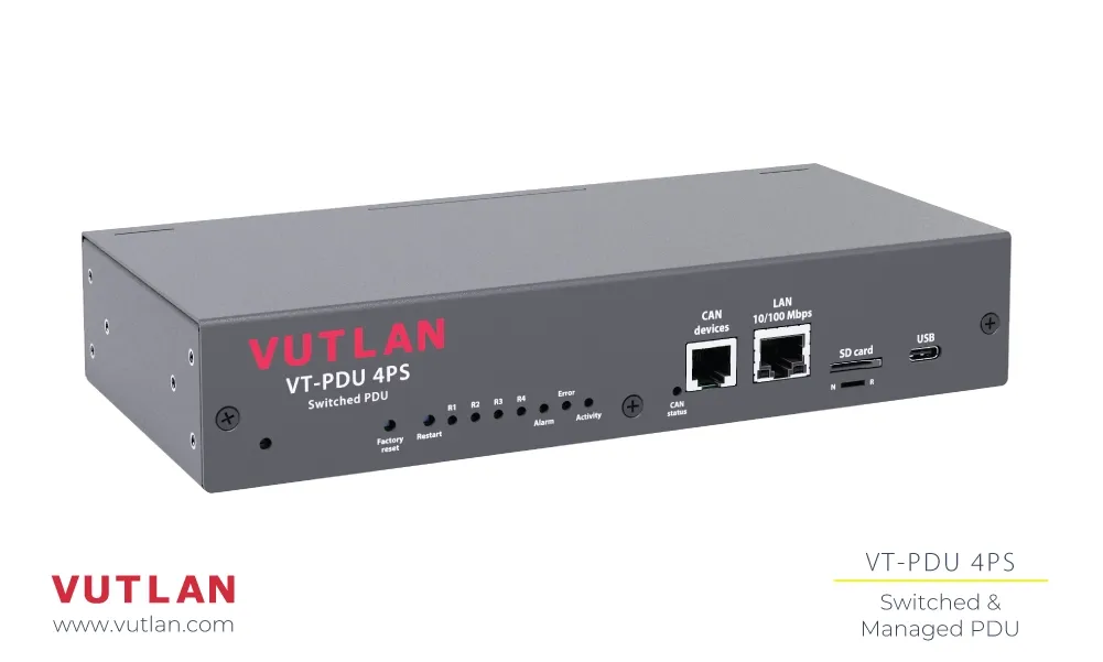 VT-PDU 4PS, переключаемый розеточным PDU - фото 8