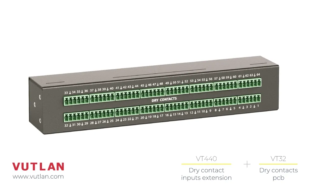 VT32 Плата расширения с сухими контактами для VT440 - фото 9