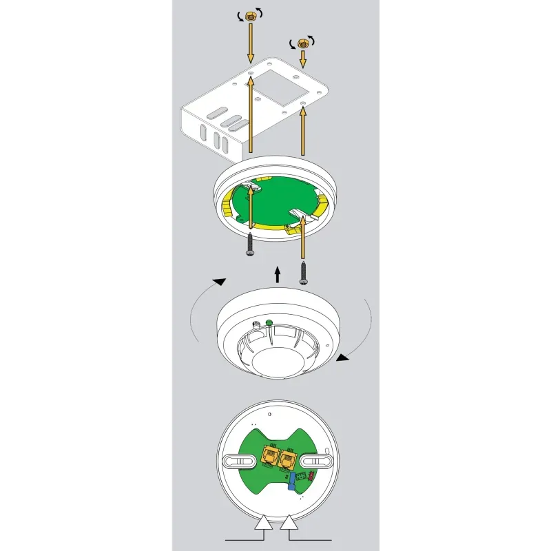 Датчик дыма, влажности и температуры VT460 - фото 6