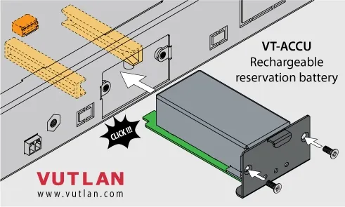 Плата резервного аккумулятора VT-ACCU - фото 7