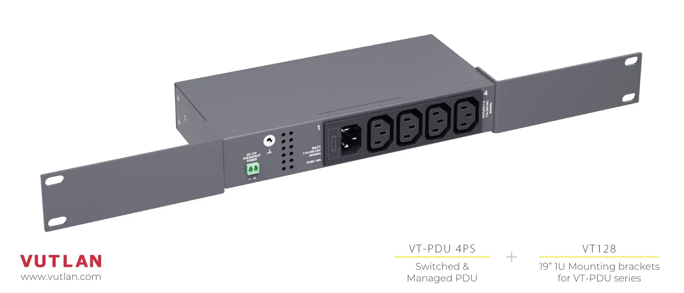 VT-PDU 4PS, переключаемый розеточным PDU - фото 13