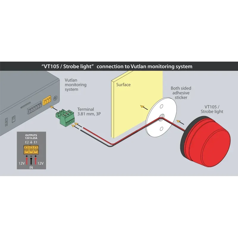 VT105 Проблесковый маячок - фото 5