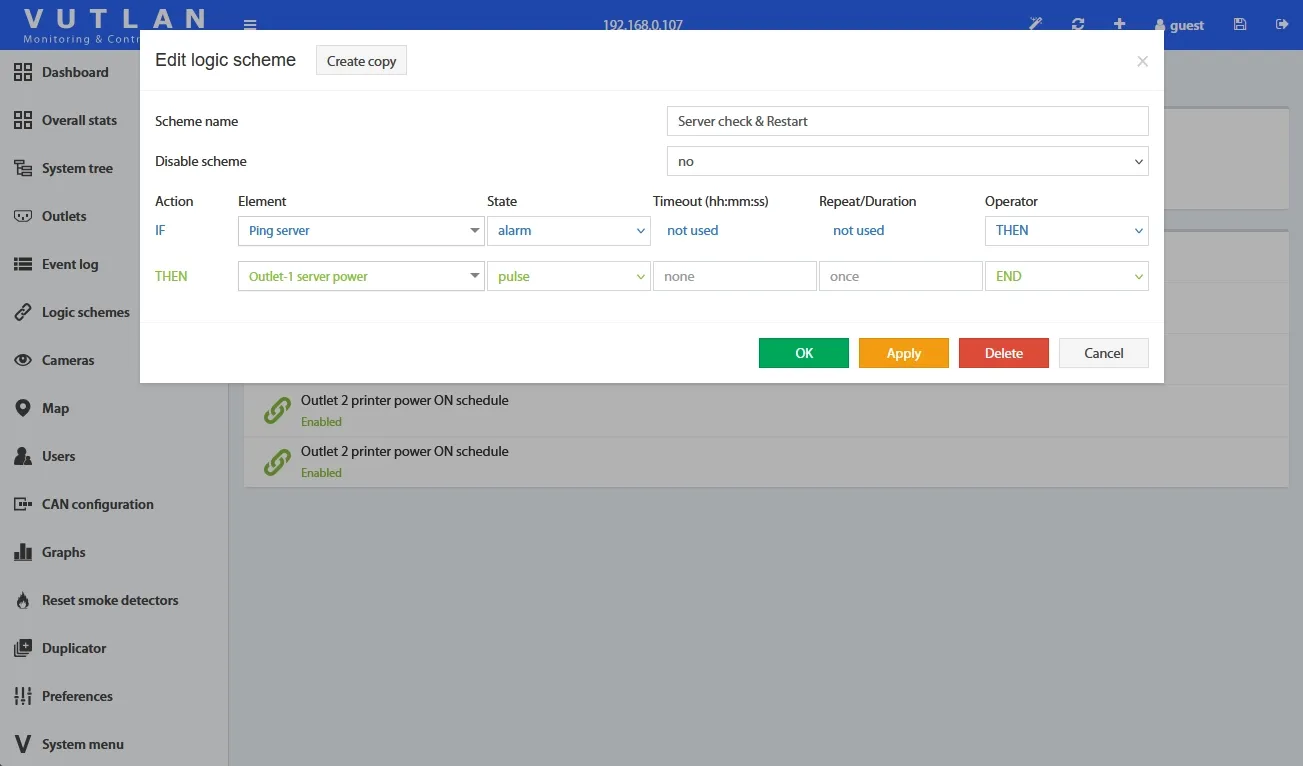 VT-PDU 4MS PDU с переключением и измерением по розетке - фото 23