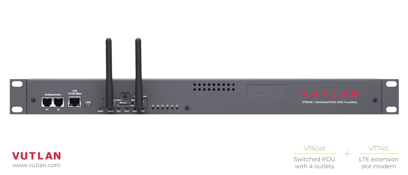 Коммутируемый блок распределения питания VT604G - фото 12