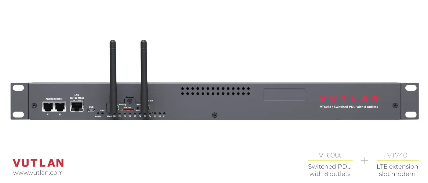 Коммутируемый блок распределения питания VT608t - фото 10