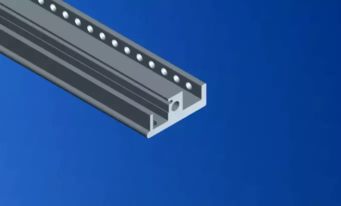 Горизонтальная рейка Vario BP 4, для проводящего монтажа объединительных плат