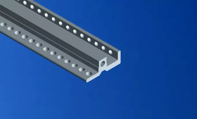 Задний горизонтальный рельс с контактной поверхностью (BP5)